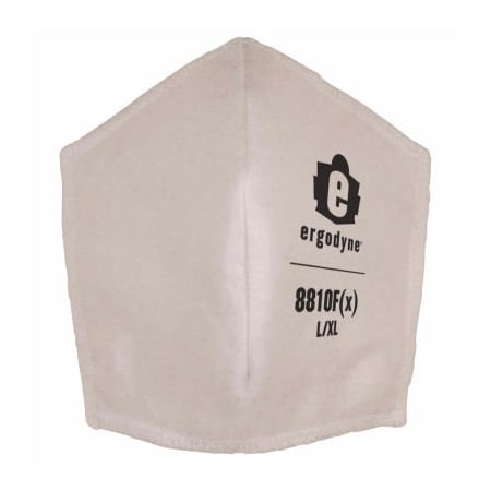 Ergodyne Ergodyne 8810F(x) S/M White Contoured Mask Replacement Filters 48845